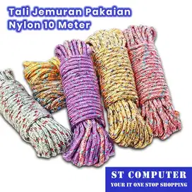 Tali Jemuran Pakaian Nylon 10 Meter
