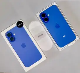 iPhone 16 Ultramarine 256 Resmi ibox pemakaian 1 minggu