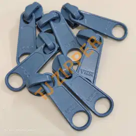 Kepala Resleting YKK nomer 5 gigi plastik biasa - 575