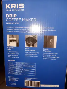 Jual drip coffee maker merk KRIS