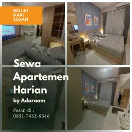 Disewakan apartemen harian Treepark City Cikokol termurah