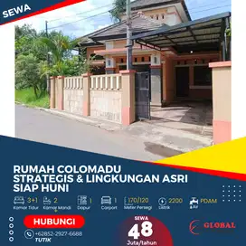 Rumah Nyaman Colomadu Strategis Lingkungan Asri dan Siap Huni
