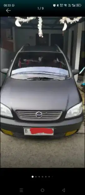 Chevrolet Zafira 1.8 tahun 2001