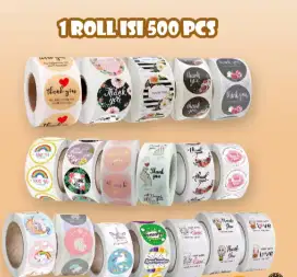Stiker label jualan