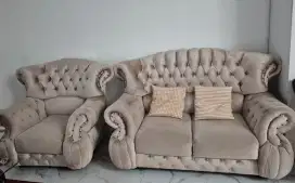 Sofa Jaguar Kancing Mewah