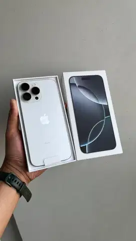iPhone 16 Pro Max 256gb iBox Baru sebulan Bh 100%