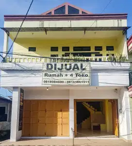 Di jual cepat tanpa perantara Rumah dan toko disukabumi