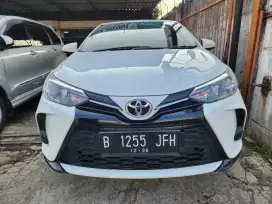 Toyota Yaris G at 2021 tangan ke 1 km 36rb service record toyota