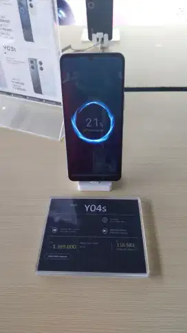 Vivo Y04s 4+64 GB hp murah dan tangguh