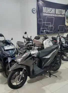 BEAT DELUXE CBS ISS 2024, SEPERTI BARU KM 9 RIBU, MUHSHI MOTOR.
