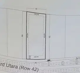 DIJUAL KAVLING KOMERSIAL ZORA BSD CITY HADAP SELATAN JALAN BOULEVARD