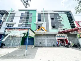 Ruko 3 Tingkat Dijual di Komplek Metro City Jalan Medan Binjai KM 12