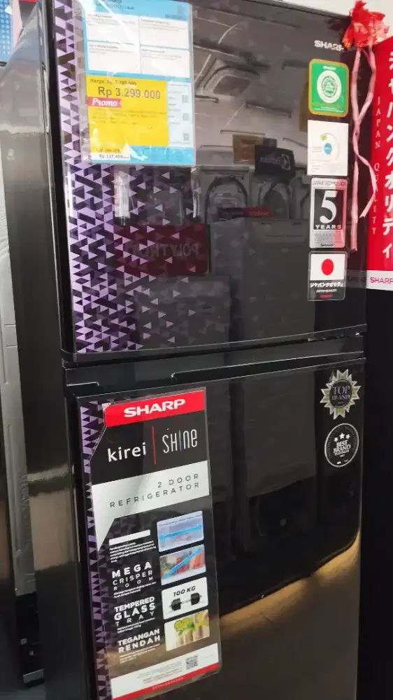 Kulkas Sharp 237L 72 watt