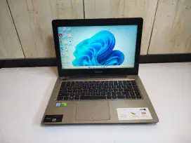A509 Asus A456U core i7-7500U Ram 8GB ssd 512GB VGA nvidia 940MX