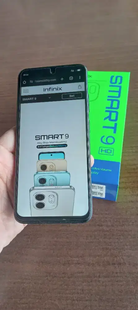Infinix smart 9 fullset no minus