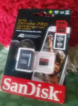 Micro Sd Buat Hp Sandisk Extremw pro 128gb murah aja