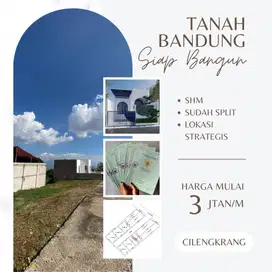 tanah kavling siap bangun di kota bandung shm murah