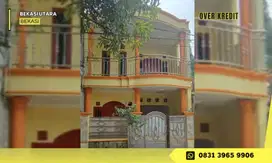 Rumah Over Kredit 2lantai 65JT dkt Stasiun di Pondok Ungu Permai