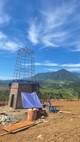 Kesejukan dan keindahan suasana di pagi hari di the hanjawong villas