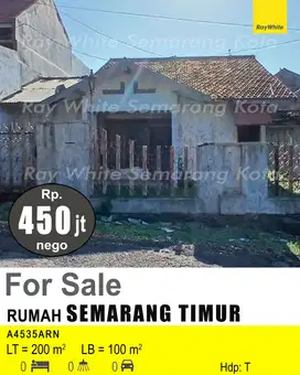 DIJUAL TANAH DAN BANGUNAN DI SEMARANG TIMUR A4535