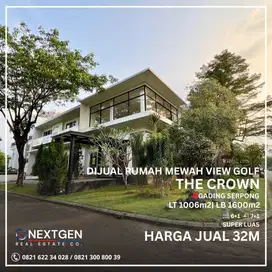 Dijual Rumah Cluster The Crown PHG Gading Serpong View Golf