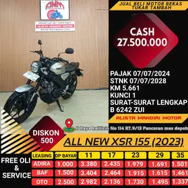 KREDIT TANPA DP XSR 155 TH 2023 BAYAR PAKAI CC / PAYLATER