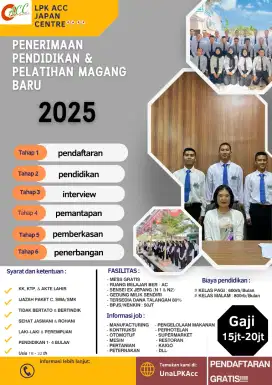 LPK LOWONGAN KERJA JEPANG