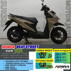 HONDA BEAT STREET 2025 BISA CASH DAN KREDIT