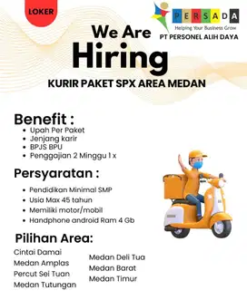 Lowongan Kerja Kurir Area Medan
