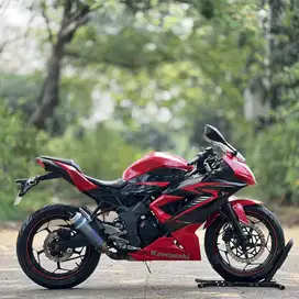 KAWASAKI NINJA 250 MONO SL MERAH 2015 KM LOW PAJAK ON SUPER MULUS