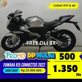 DP HANYA 500RIBU KREDIT YAMAHA R15 CONNECTED 2022 ANGSURAN TERJANGKAU