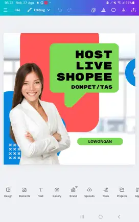 Host Live Shopee Taman Surya / Taman Palem / Cengkareng / Tegal Alur