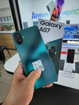SAMSUNG GALAXY A07 CICILAN BUNGA 0% DP mulai dari 0%