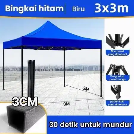 Tenda ukuran 3x3 baru