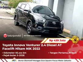 [ WARRANTY ] Toyota Innova Venturer 2.4 Diesel AT Hitam 2022/2023