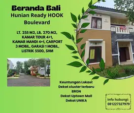 Hunian Ready HOOK Boulevard BSB City Cluster Beranda Bali Dkt Uptown