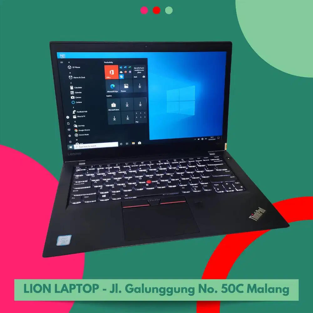 Core i5 Gen 7 RAM 8GB SLIM TOUCHSCREEN Lenovo Thinkpad T470s [27|08]