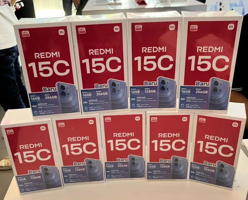Redmi 15C 8/256GB new arrival garansi resmi