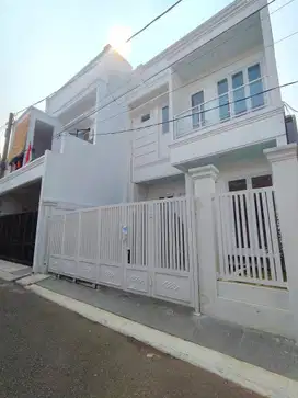 Rumah baru siap huni harga murah dalam komplek di pondok kelapa
