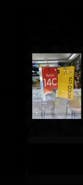 Xiaomi redmi 14c 8/256 danram6gb poco C75 resmi