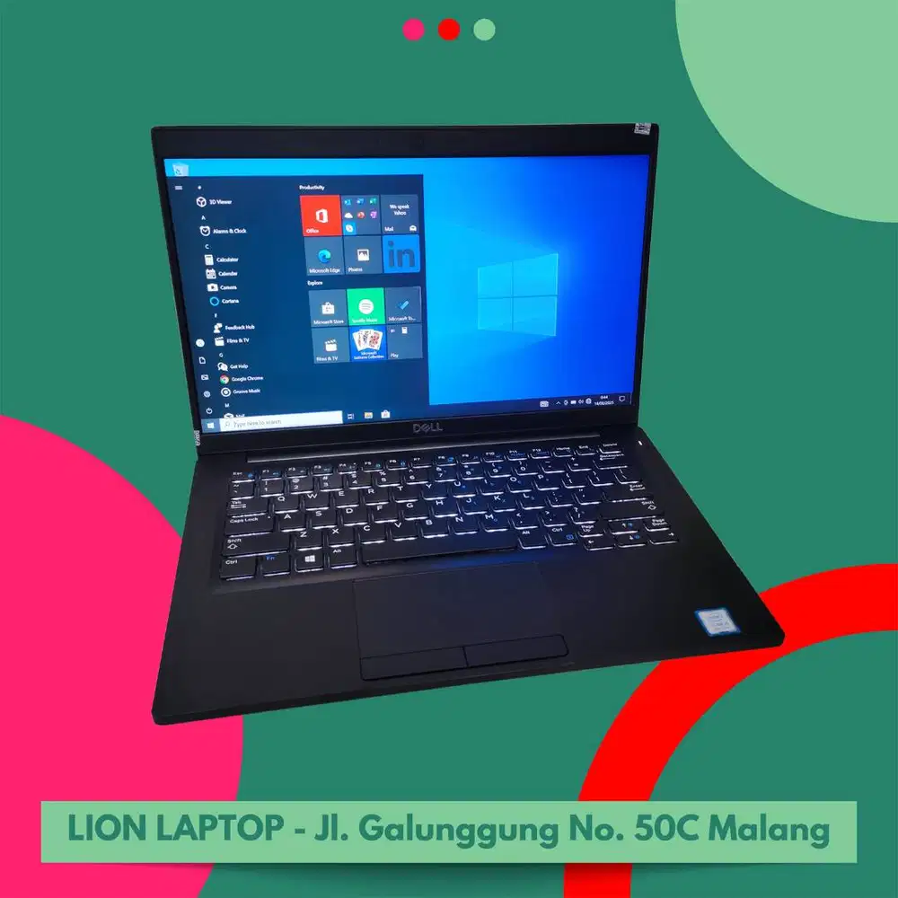 i5 gen 8 Slim RAM 8GB SSD 256GB Dell Latitude 7390 [27|08]