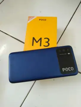 Poco M3  4/64  minus pemakaian aja  Dus HP cas ga Ori