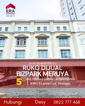 Dijual Ruko di Meruya, Kebon Jeruk, Jakarta Barat
