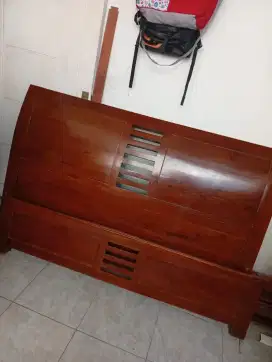 Dipan Kayu Jati Tempat Kasur ukuran 160 x 200