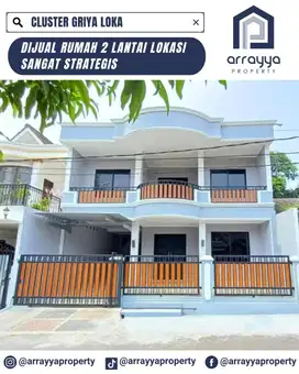 RUMAH MEWAH LUAS DAN NYAMANN! LOKASI STRATEGIS GRIYA LOKA BSD HRB131