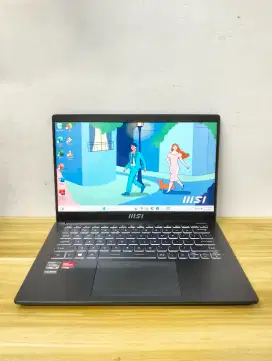 Laptop MSI Modern 14 C5M AMD Ryzen 5 5625U Ram 8GB SSD 512GB