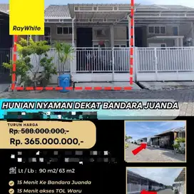 Dijual rumah Alana regency lokasi dekat akses tol waru dan juanda