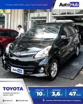 Toyota Avanza Veloz 1.5 MT 2013 Hitam Metalik