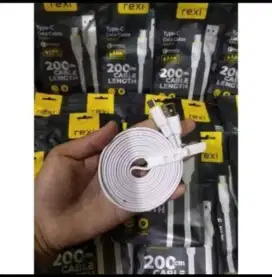 Kabel tipe C dan micro 2 meter