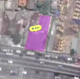 A199 Jual Dibawah NJOP Tanah Komersil di Jalan Daan Mogot Raya Angke